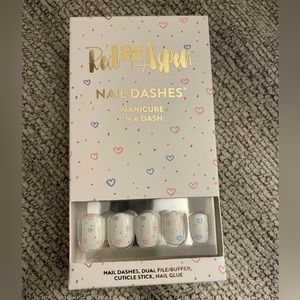 Red Aspen Nail Dashes in With Love, Jess Press On Nails NEW